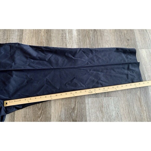 Bocaccio Navy Blue 3 Piece Dress Suit Size 2XL Pants 42” X 29” Jacket Vest - Picture 11 of 16